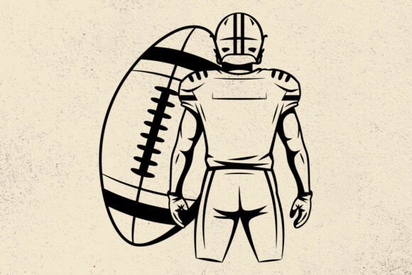 Download Football Player SVG: Custom Football Svg - Custom Collection