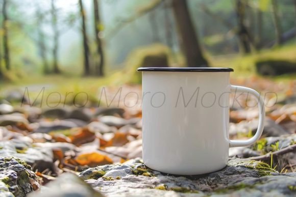 Download White Camping Coffee Mug Mockup - Camping coffee mug Collection