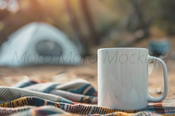 Download White Camping Coffee Mug Mockup - Camping coffee mug Collection