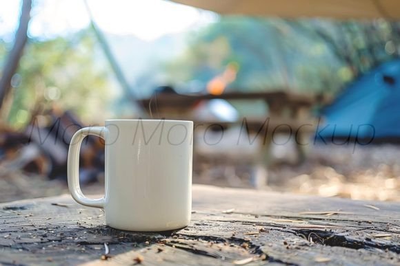Download White Camping Coffee Mug Mockup - Camping coffee mug Collection