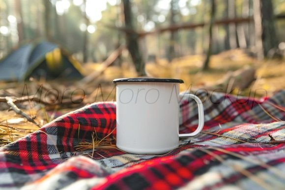 Download White Camping Coffee Mug Mockup - Camping coffee mug Collection