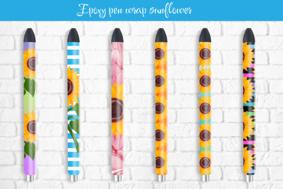 Download Epoxy Pen Wraps Sublimation Sunflower - Epoxy pen wraps Collection