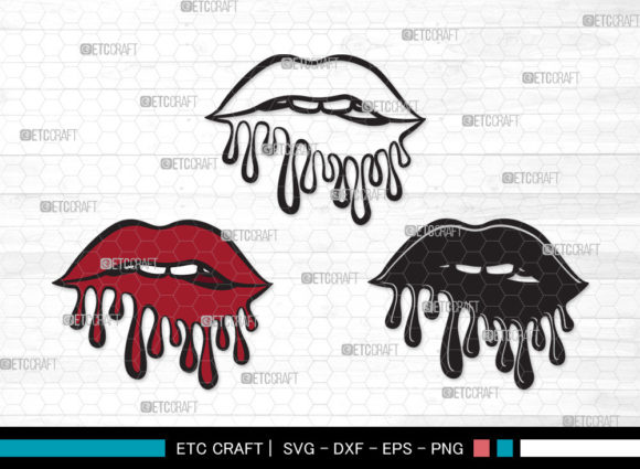 Download Dripping Lips SVG | Women Lips Svg - Premium Resources