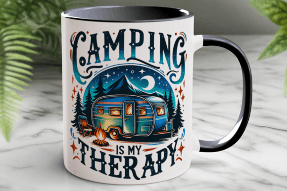 Download Rv Camping Coffee Mug Wrap - Camping coffee mug Collection