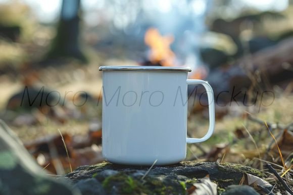 Download White Camping Coffee Mug Mockup - Camping coffee mug Collection