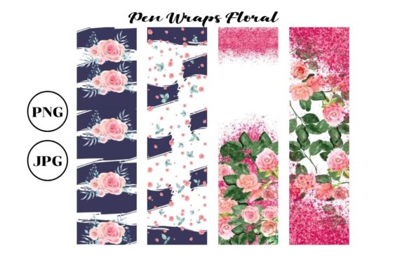 Download Bundle Pen Wrap Floral,Epoxy Pen Wraps - Epoxy pen wraps Collection