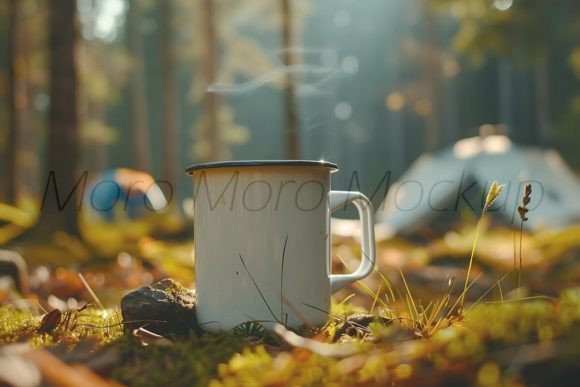 Download White Camping Coffee Mug Mockup - Camping coffee mug Collection
