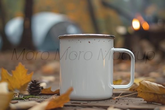 Download White Camping Coffee Mug Mockup - Camping coffee mug Collection